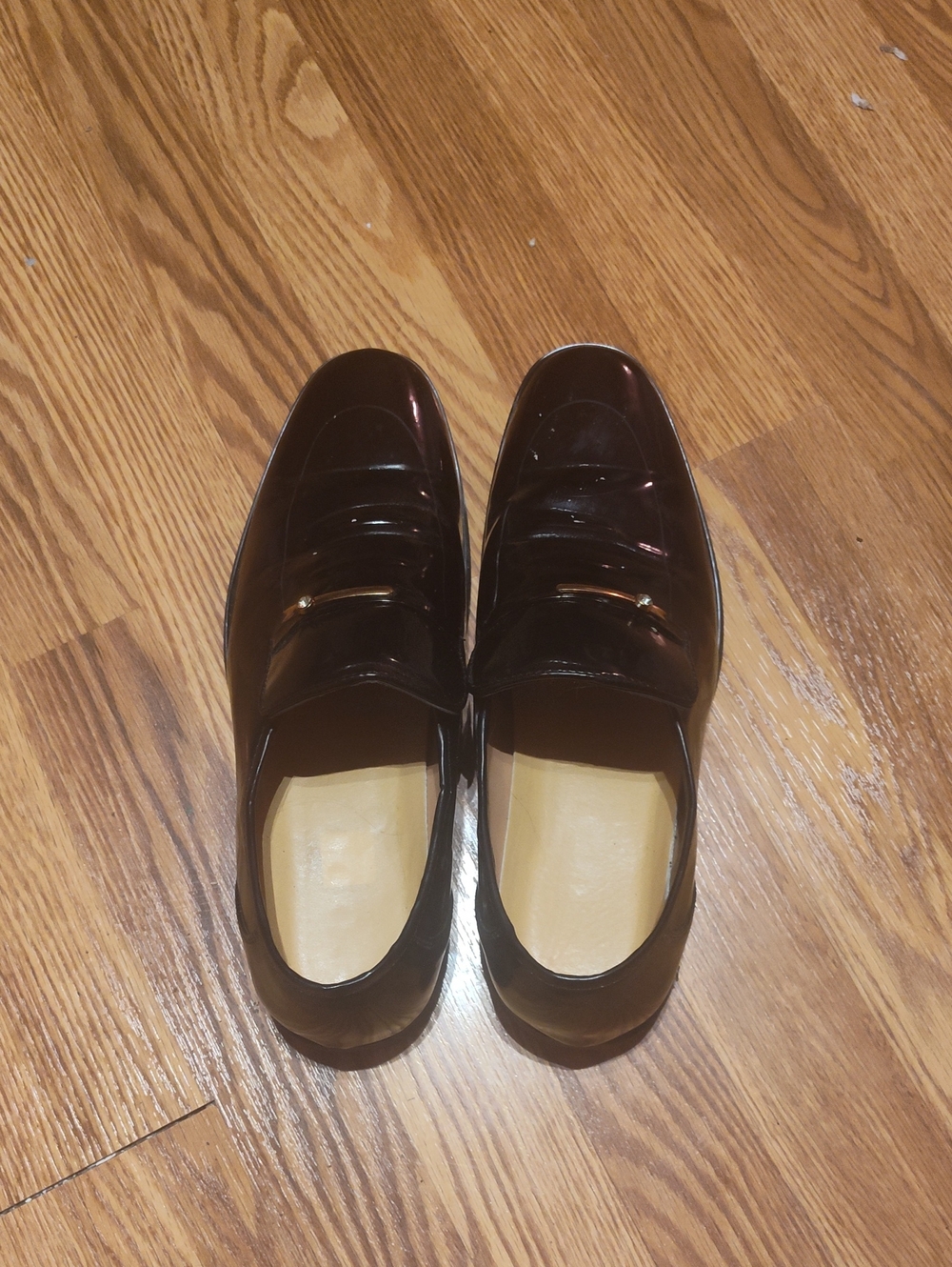 Classic Men's Penny Loafers in Black Worn Once (Was Too Big)